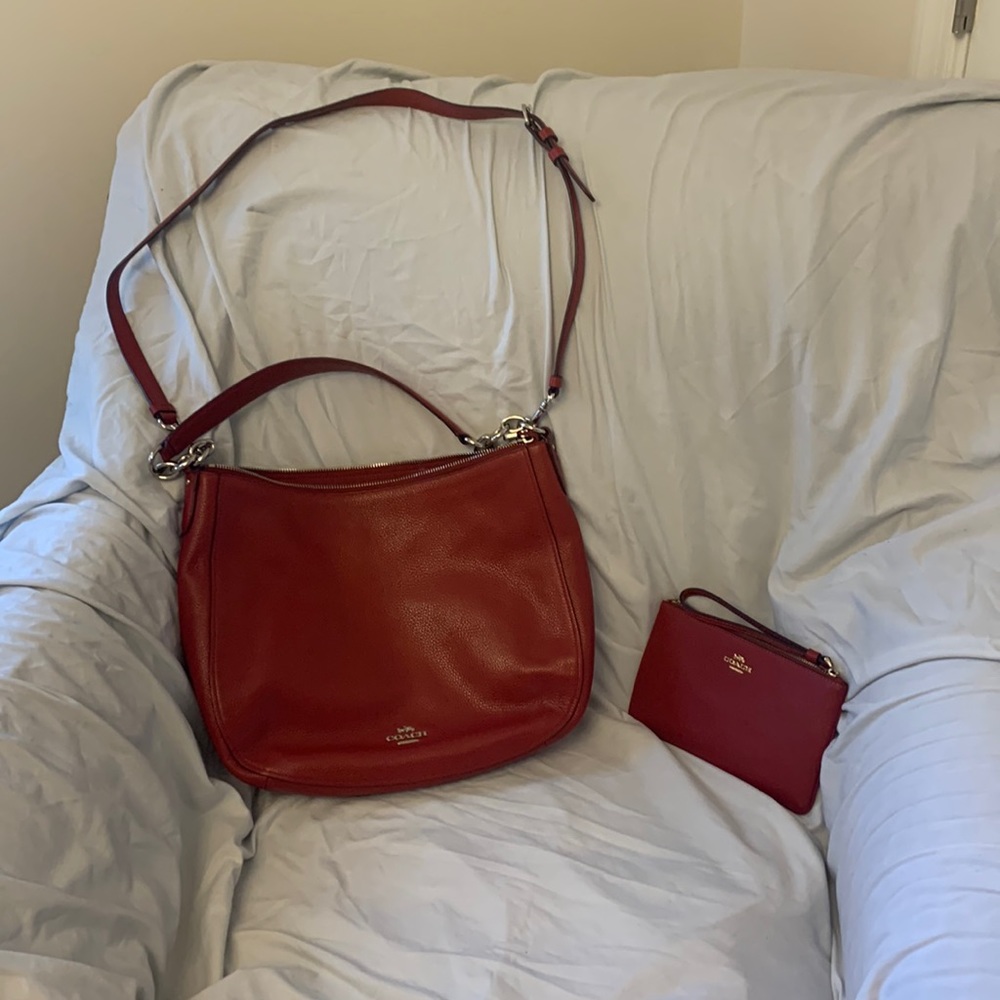 Coach Crossbody Satchel Set